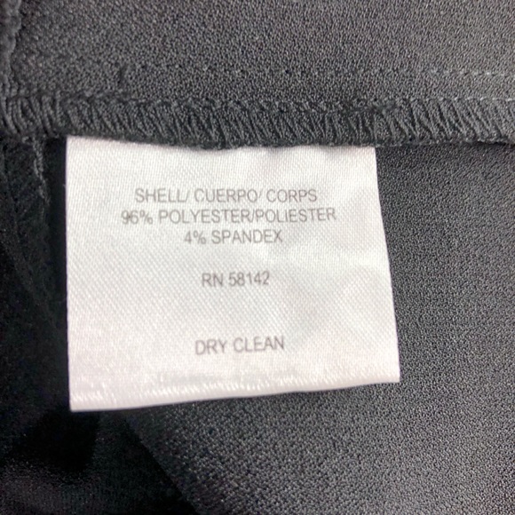 Maggy London Dress Size 8 Sheath Black  Sleeveless - Picture 4 of 6